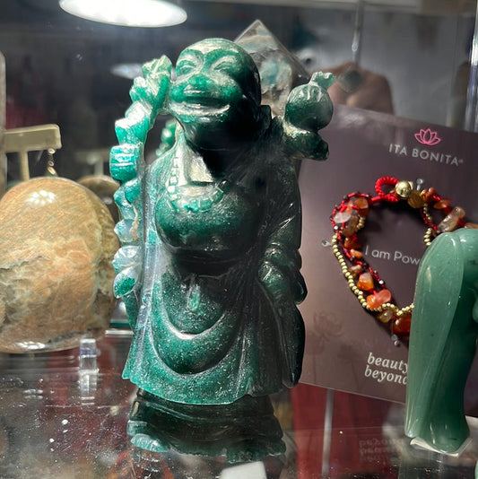 Aventurine Good Luck Buddha