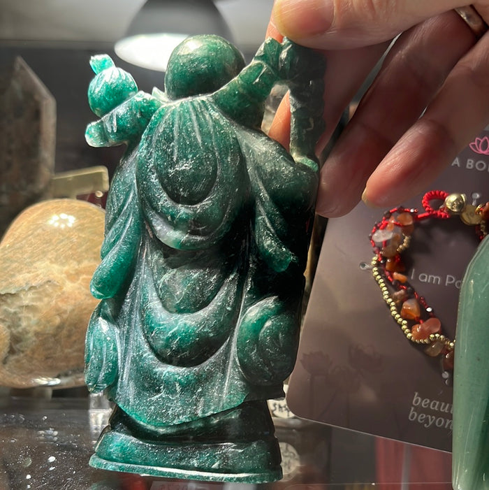 Aventurine Good Luck Buddha