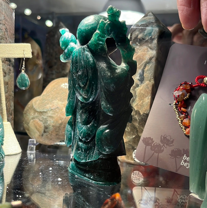 Aventurine Good Luck Buddha