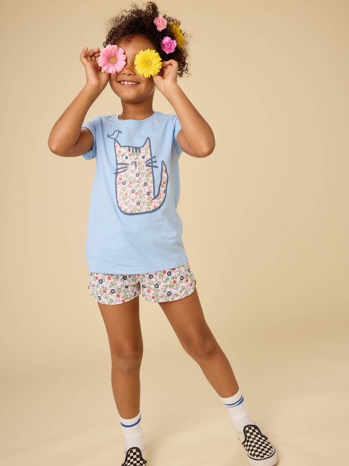 Azulejo Cat Graphic Tee