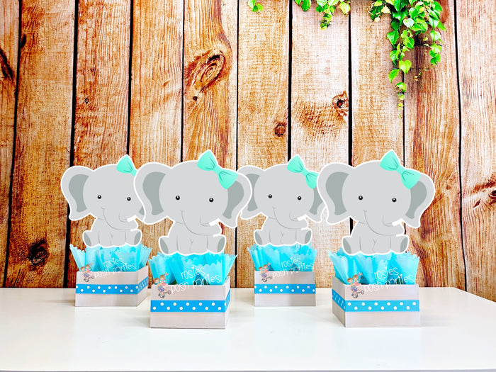 Baby Jungle Safari Theme Birthday or Baby Shower Centerpiece Decoration