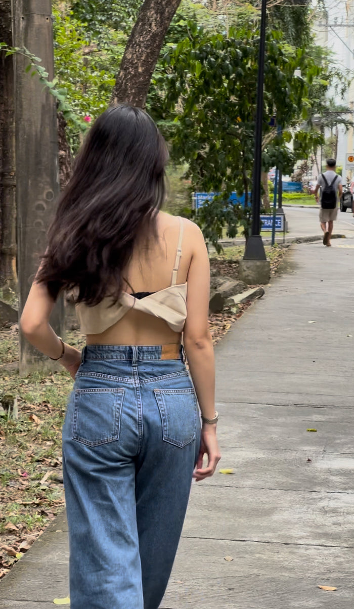 Back-To-Back Twist Cami in Oat