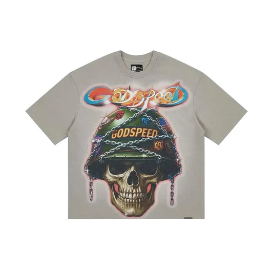 Badges Of Honor Beige T-Shirt