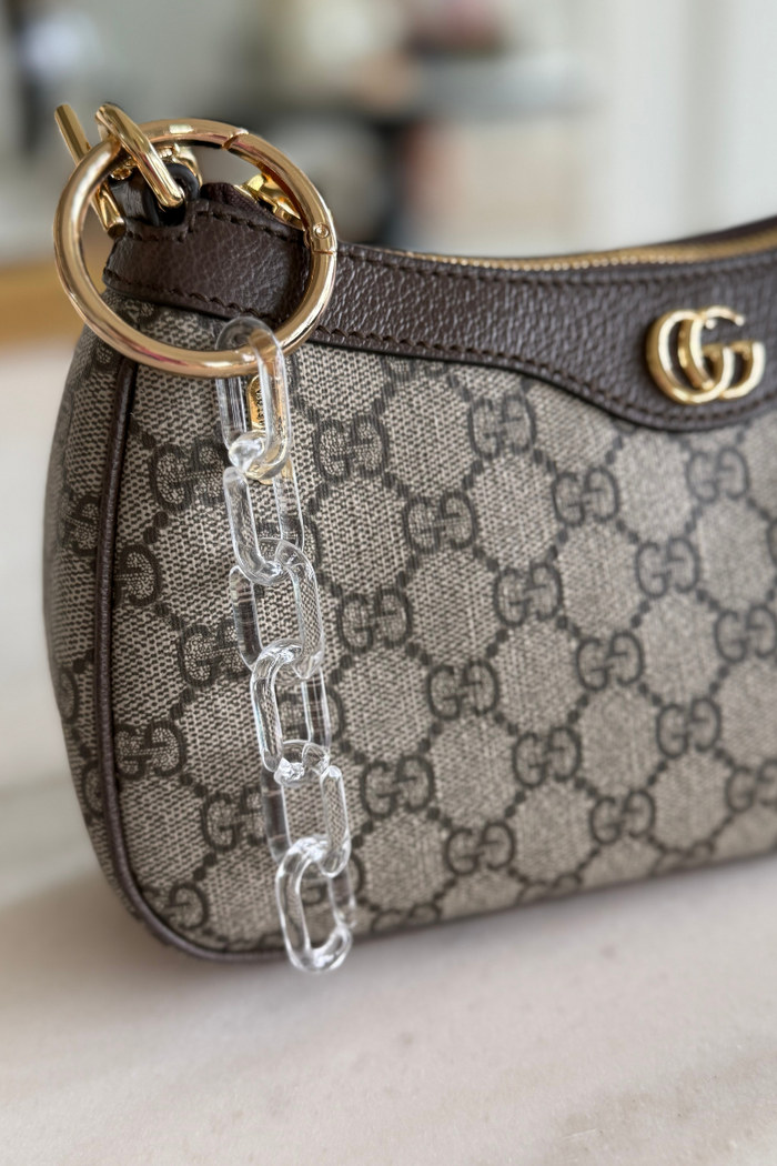 Bag Charm Base Chain - Clear