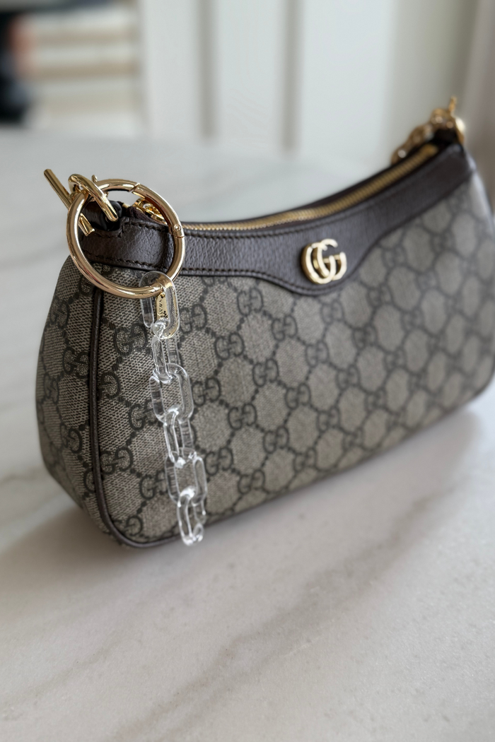 Bag Charm Base Chain - Clear