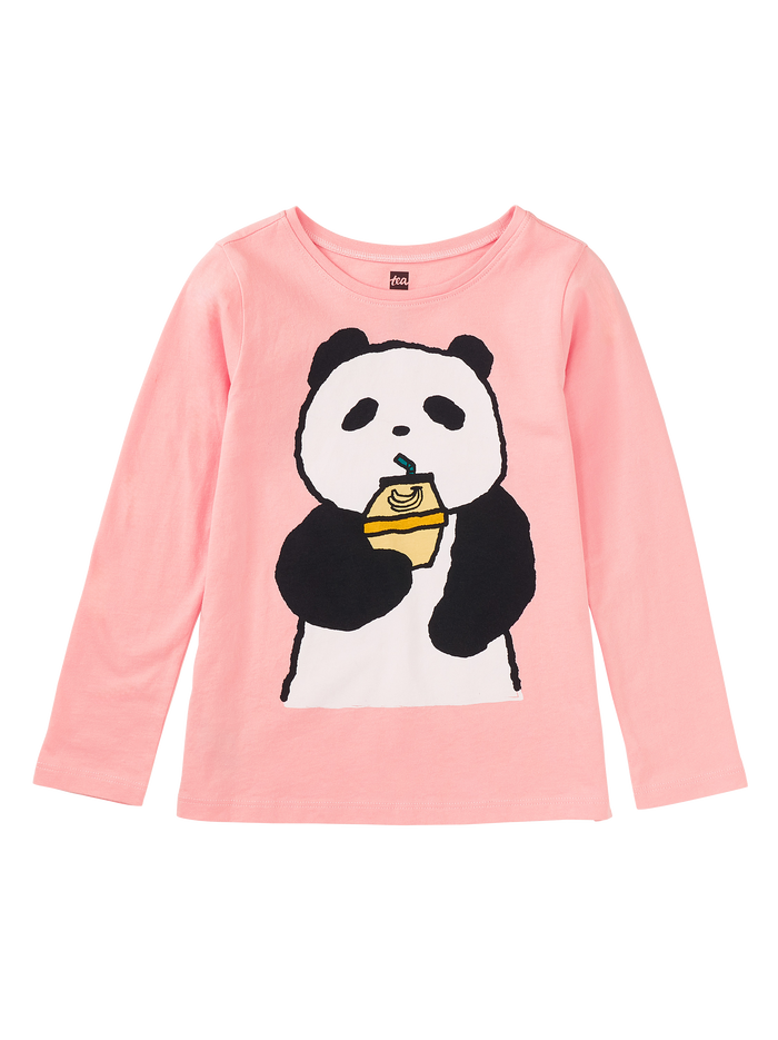 Banana Milk Panda Graphic Tee