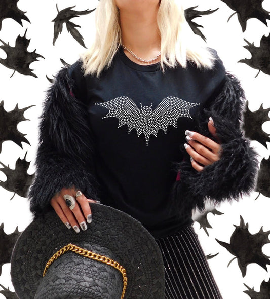 Bat RHINESTONE TRANSFER