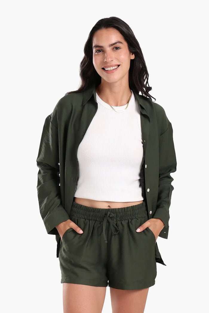Olive / S / Tencel