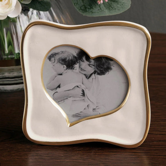 Beatriz Ball Frame Encanto Curved Heart-Cream