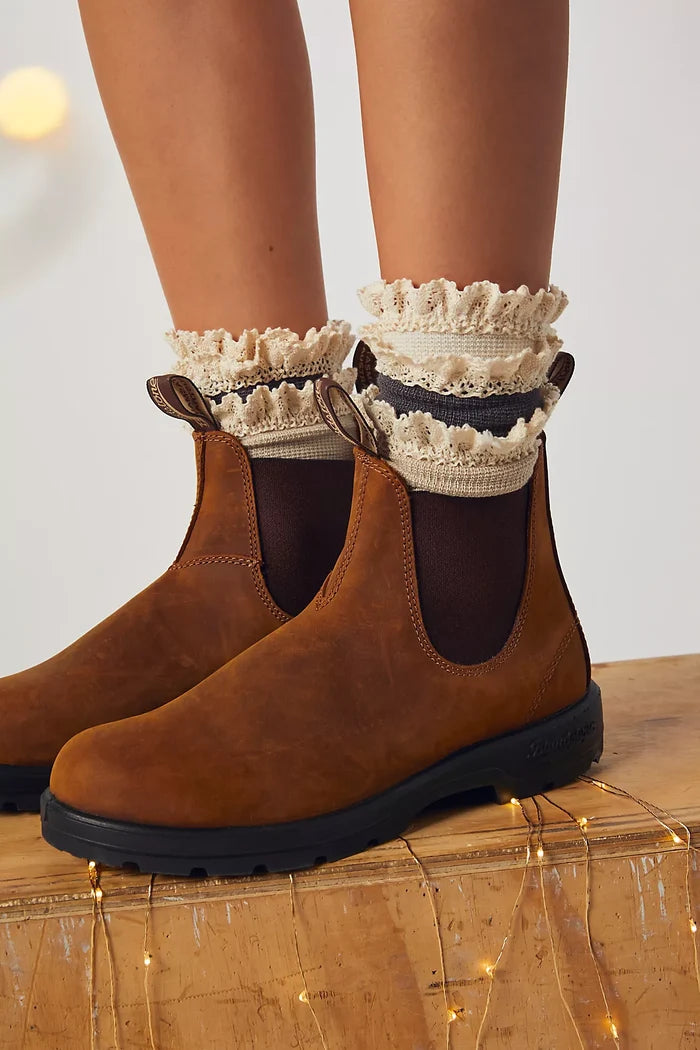 Beloved Waffle Knit Ankle Sock