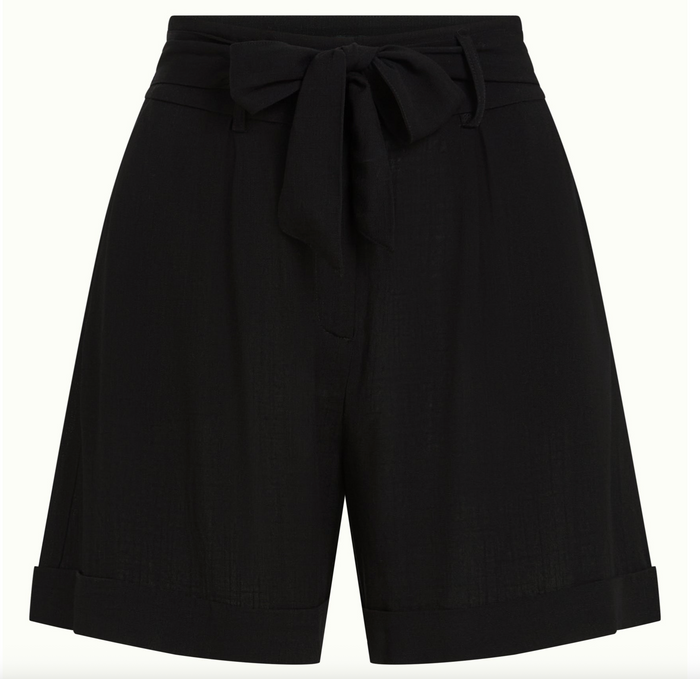 Bermuda-Shorts Ava Atomic, Schwarz