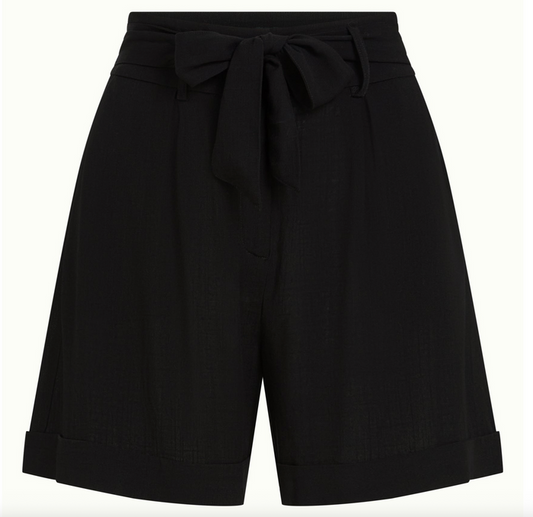 Bermuda-Shorts Ava Atomic, Schwarz