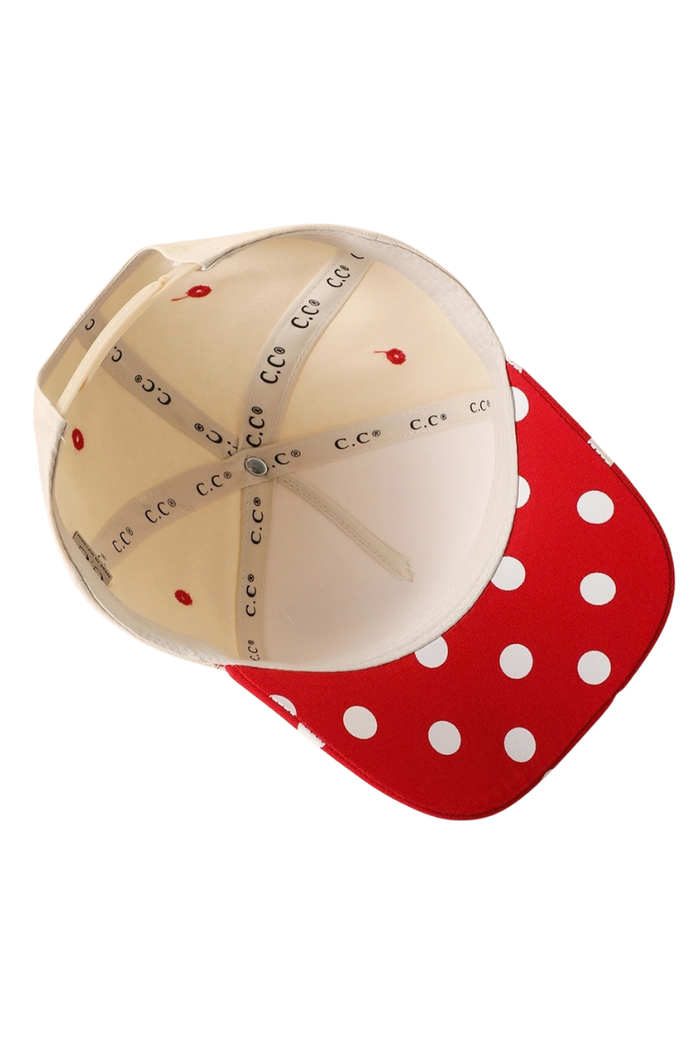 Big Polka Dot Trucker Hat