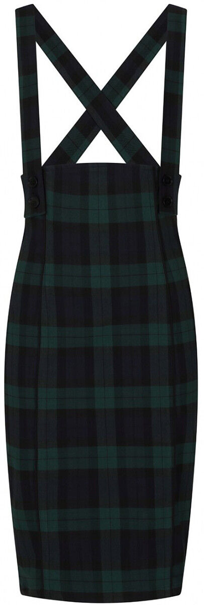 Bleistiftrock Evelyn Pinafore, Grün, Plus Size
