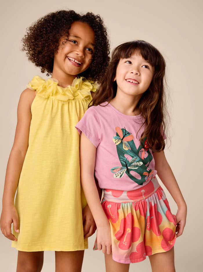 Blooming Lily Shift Dress