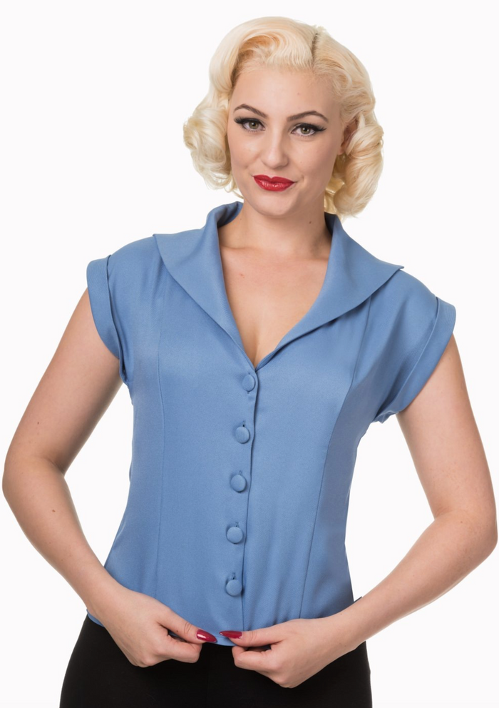 Bluse Dream Master, Hellblau