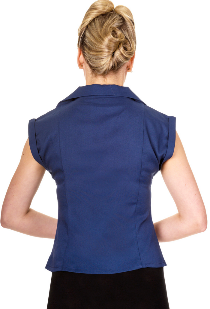 Bluse Dream Master, Navy-Blau