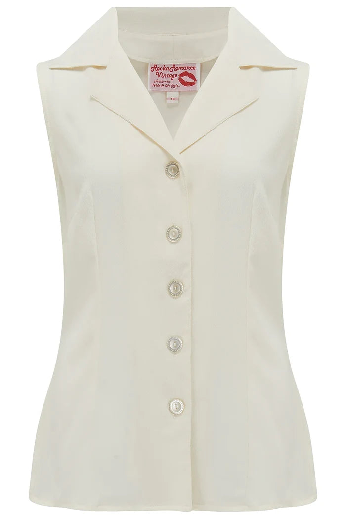 Bluse Gladys, antikweiss