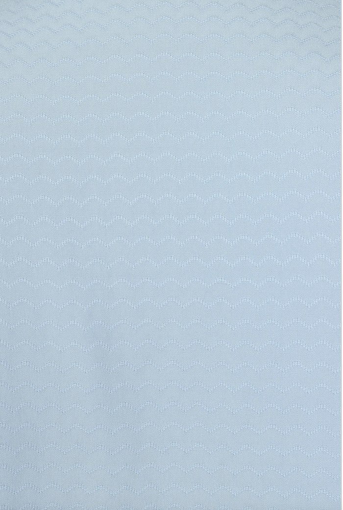 Bluse May Wave mit Flügelärmel in Hellblau
