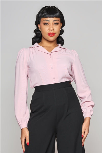 Bluse Pepper 40s, blush
