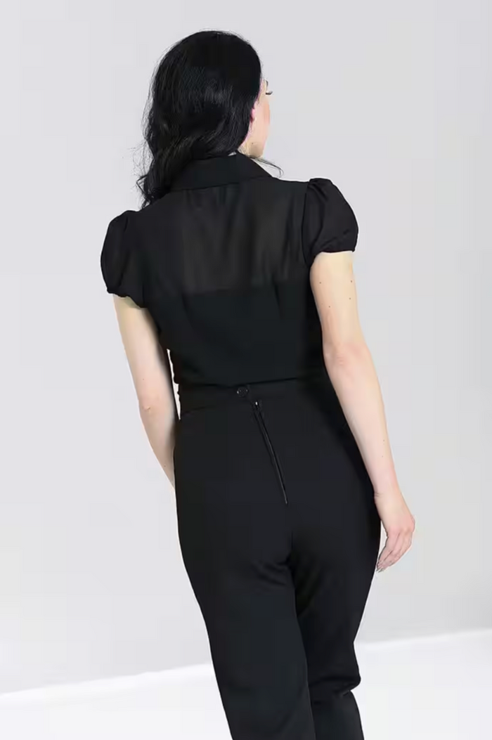 Bluse Taffy, Schwarz