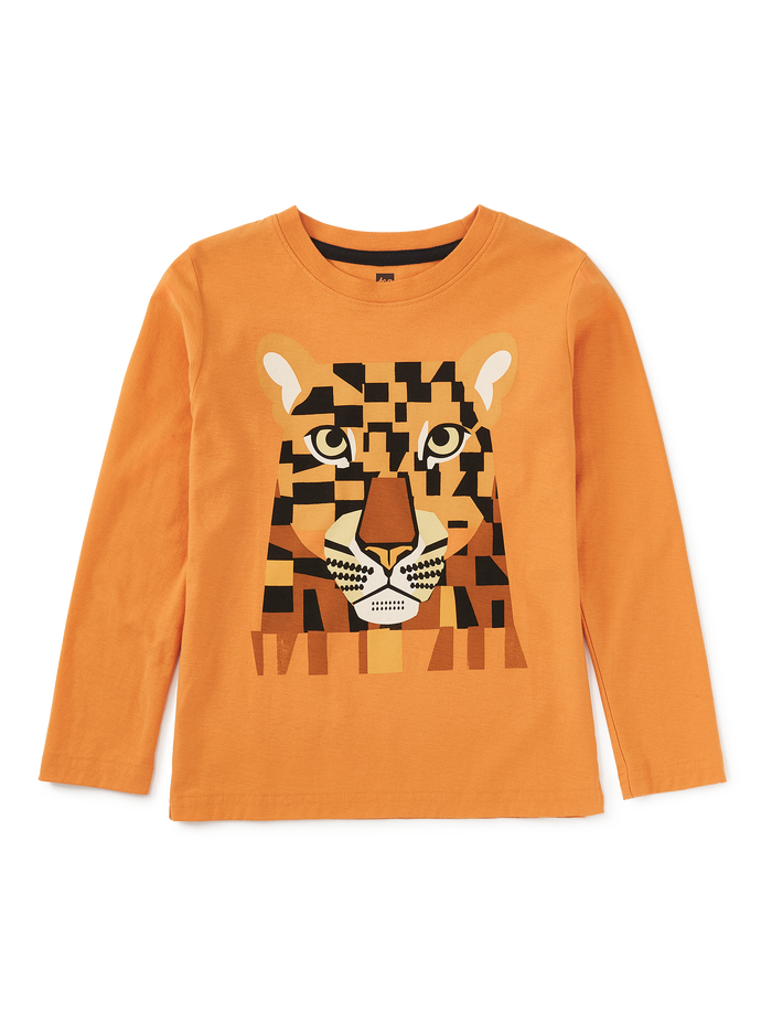 Bojagi Leopard Graphic Tee