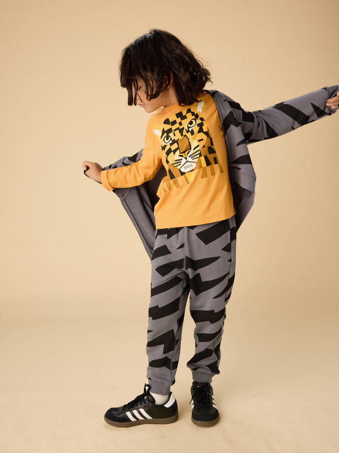 Bojagi Leopard Graphic Tee