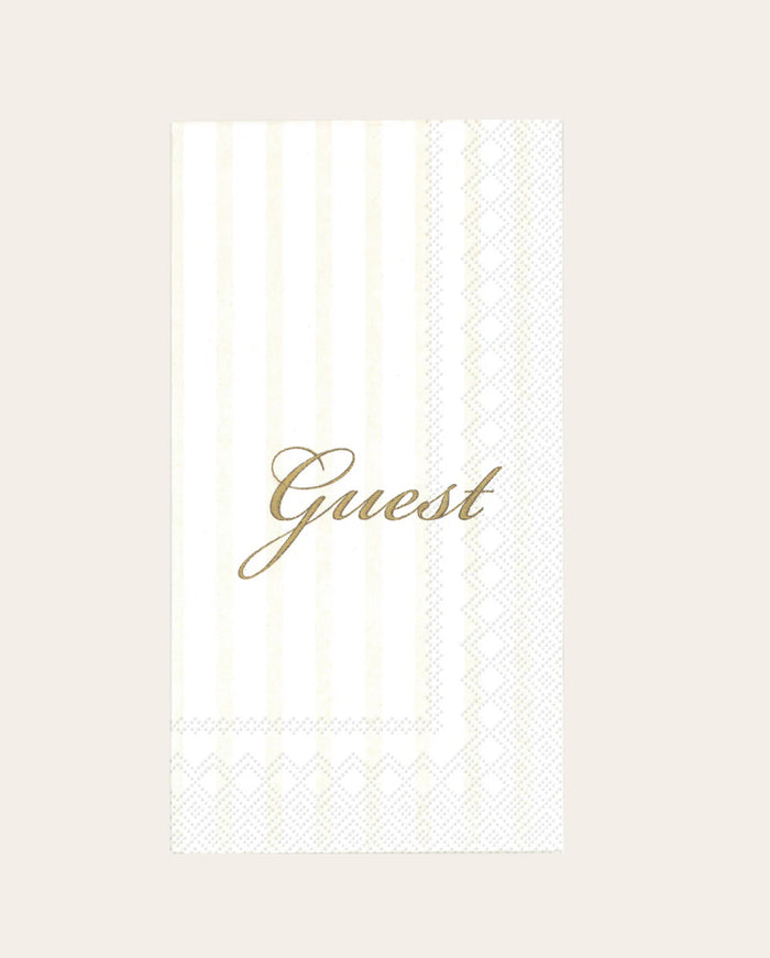 Boston International Monogrammed Paper Guest Towels (16 ct)