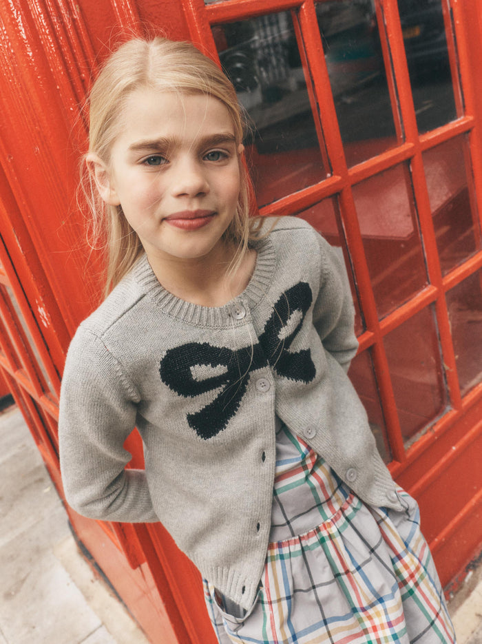 Bow Cardigan