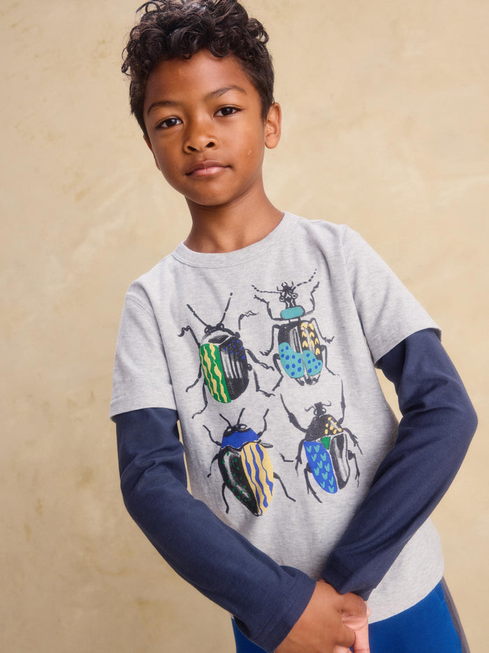 British Beetles Layered Tee