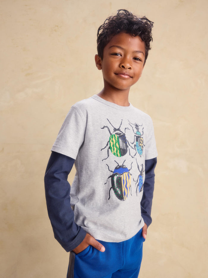British Beetles Layered Tee