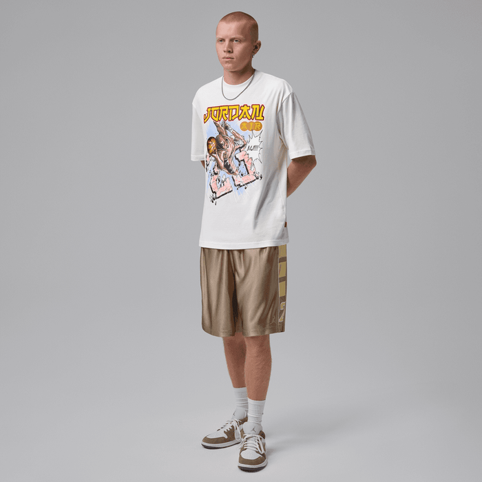 Jordan Brooklyn Anime T-Shirt Sail