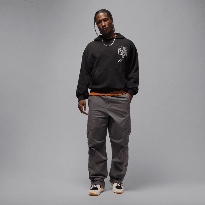 Jordan Brooklyn Shattered Backboard Hoodie Black