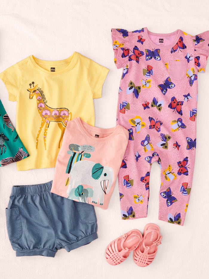 Bubble Pocket Baby Shorts