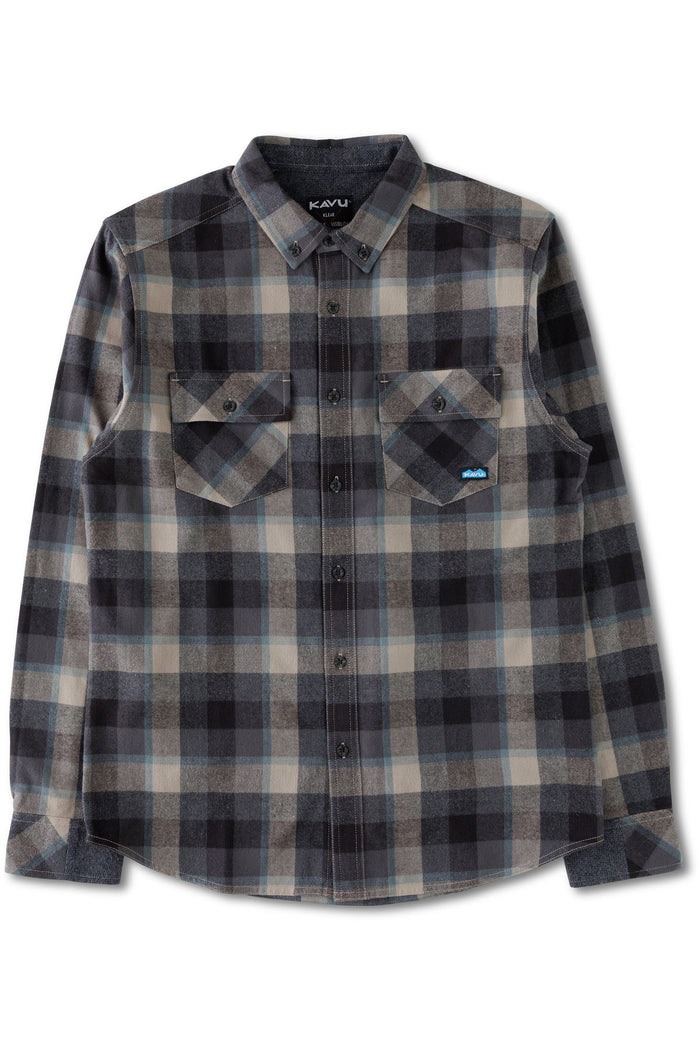 Buffaroni Plaid Shirt- Midnight Drift