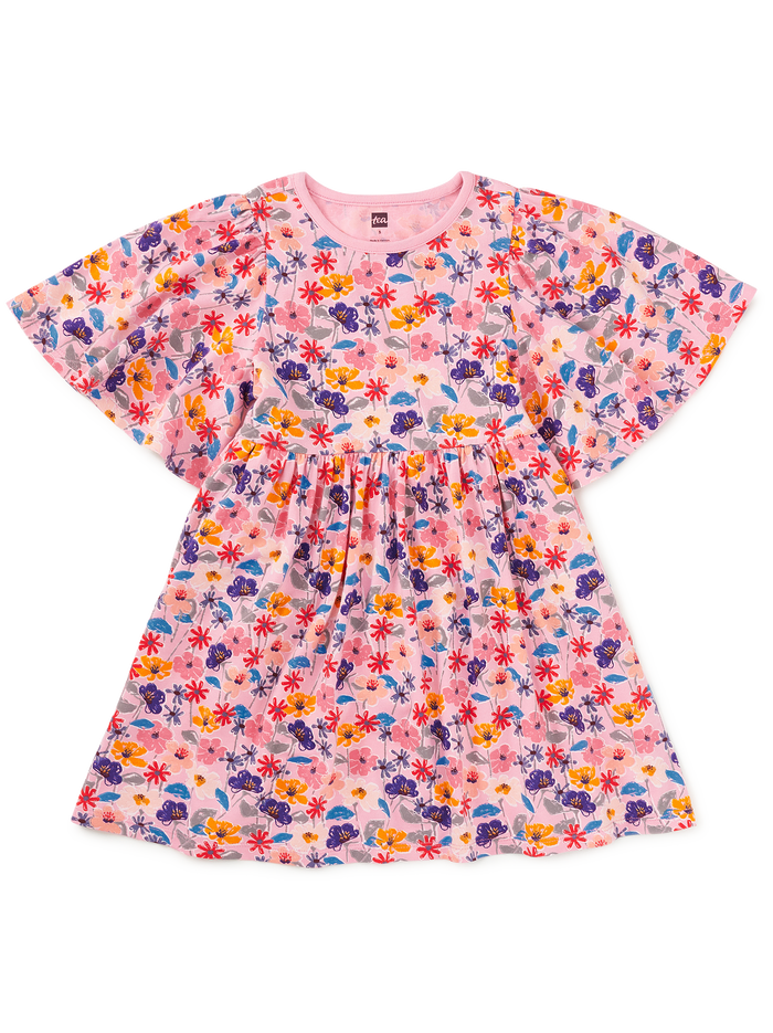 Butterfly Sleeve Dress