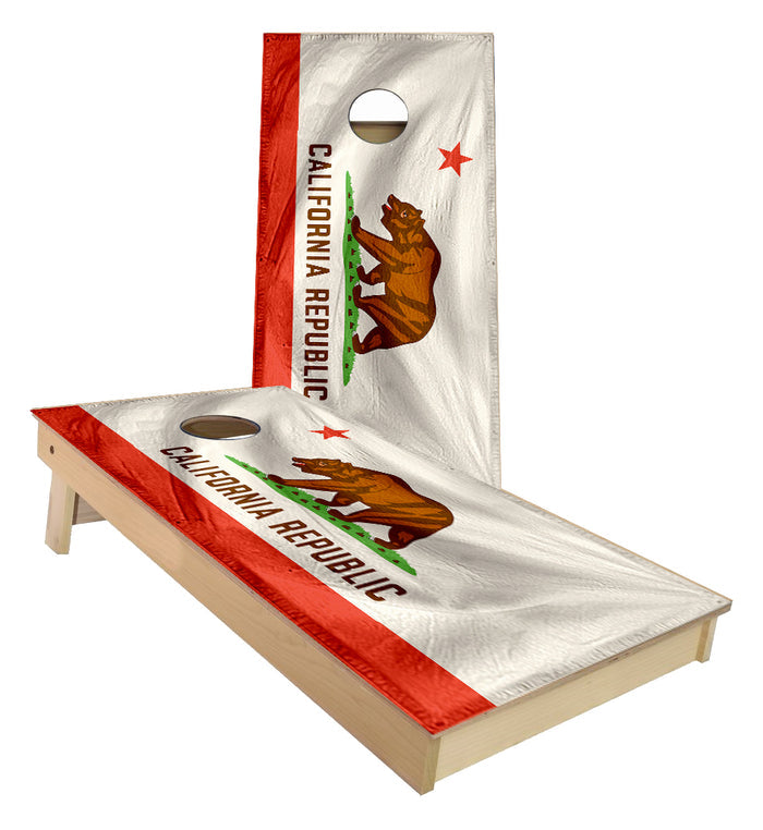 California State Flag Cornhole Boards