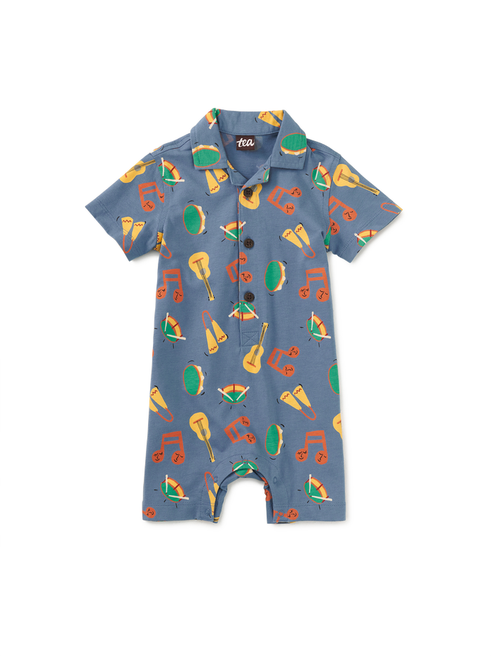 Camp Collar Romper