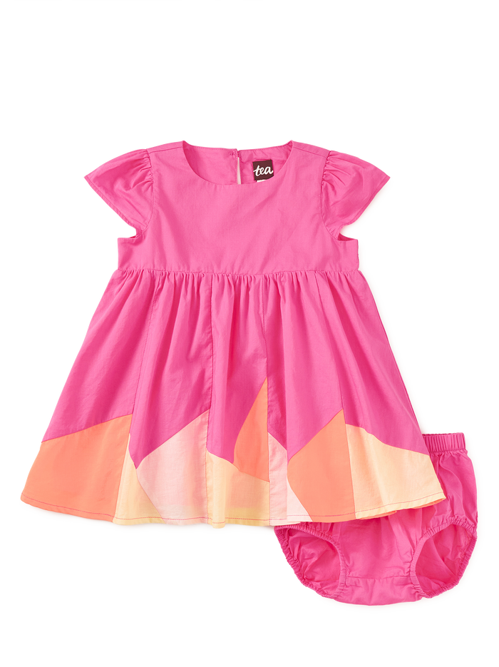 Cap Sleeve Jogakbo Dress