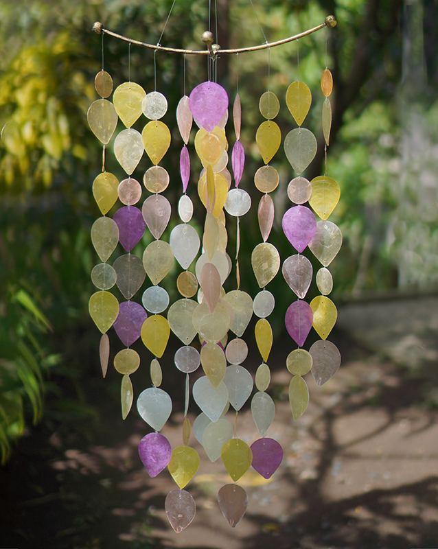 Capiz Chime Leaf | Sunrise