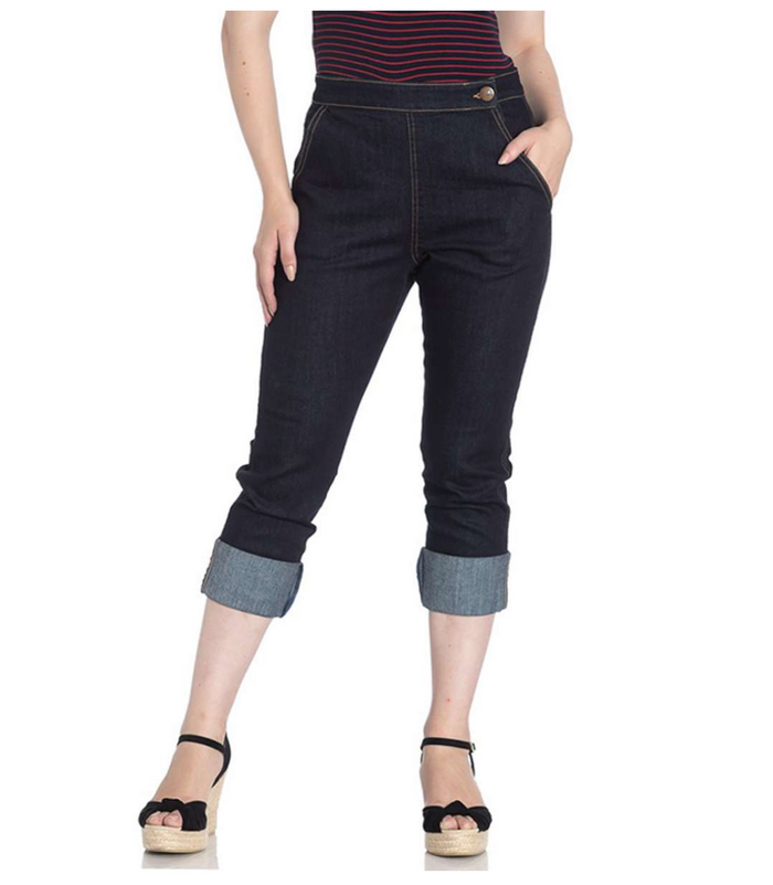 Caprihose Charlie, Denim