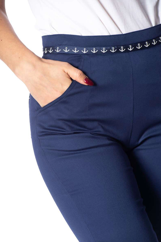 Caprihose Sailor Away , Navy, Plus Size