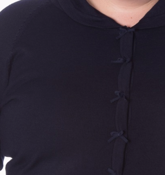 Cardigan April, Dunkelblau, Plus Size