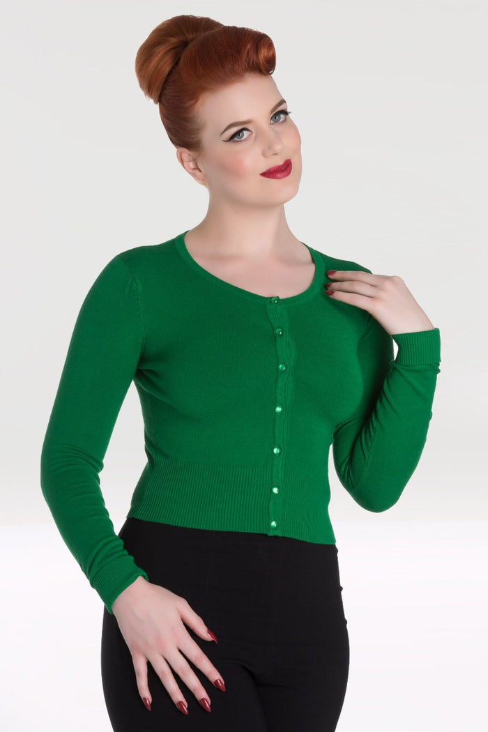Cardigan Paloma, Grün