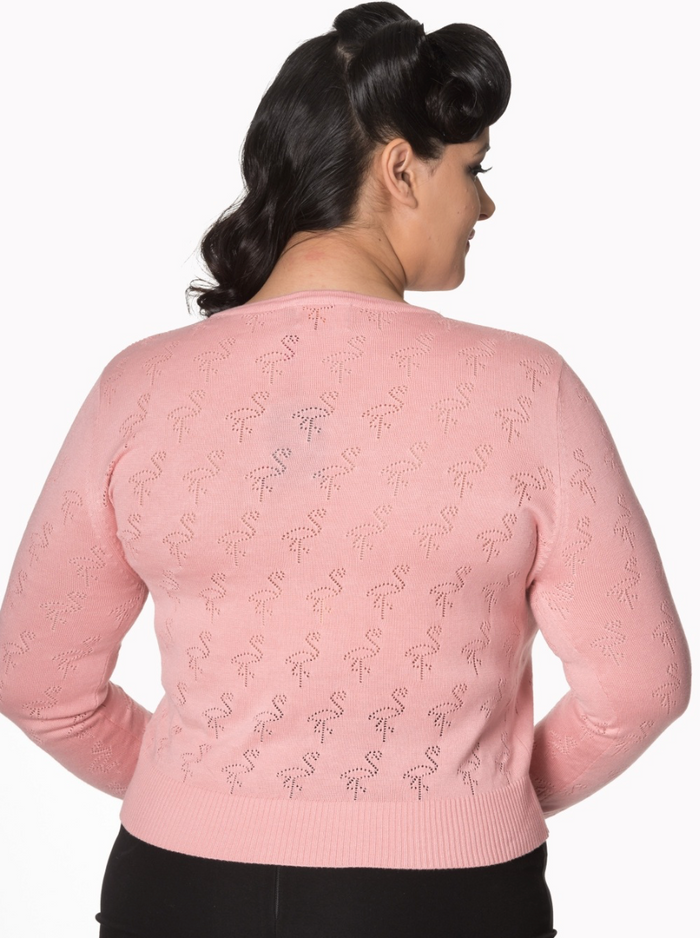 Cardigan Pink Goddess, Rosa, Plus Size