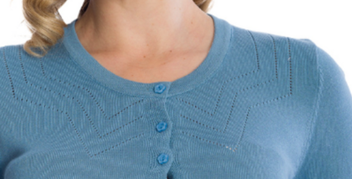 Cardigan Winter Storm, Rauchblau