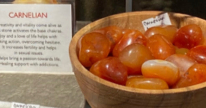 Carnelian Tumblestone