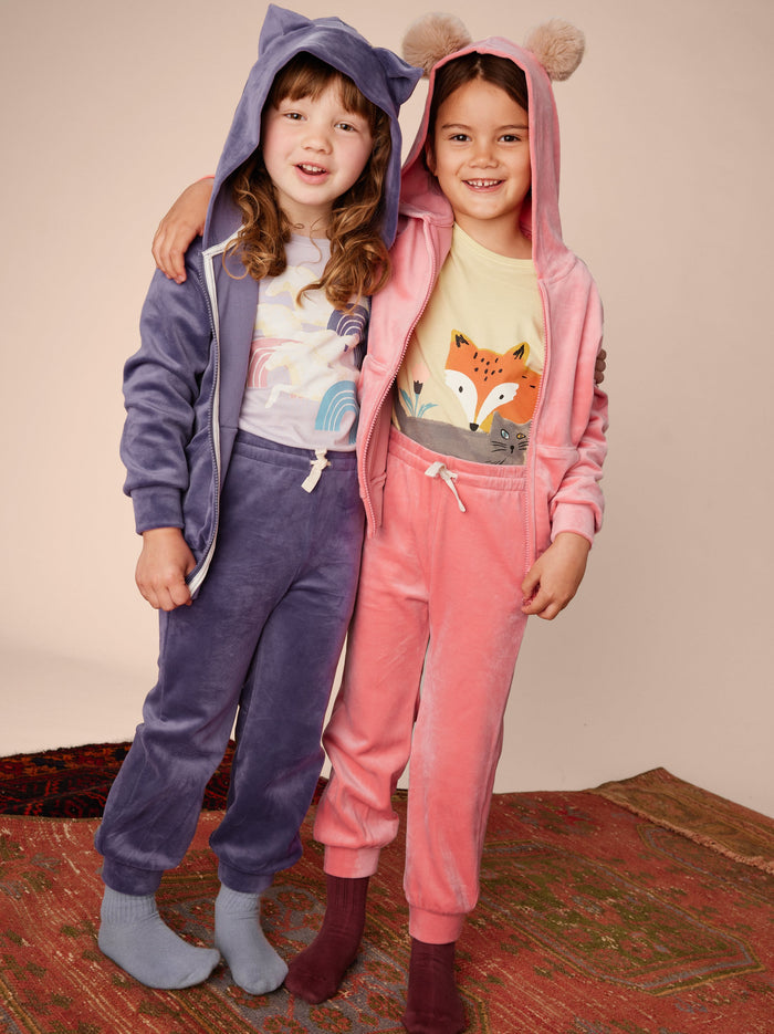 Cat And Fox Double Sided Tee