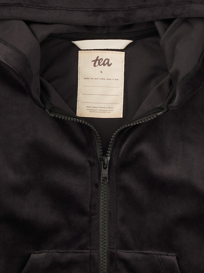Cat Ears Velour Hoodie