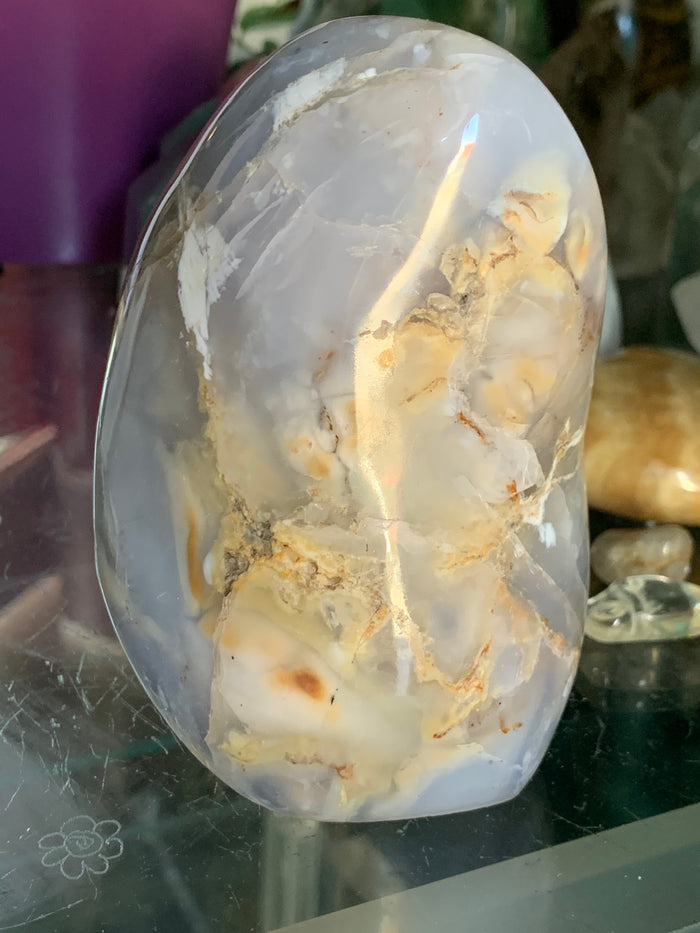 Chalcedony from Ancient Mine